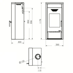 Kaminofen Wamsler Yara -Promos Invicta Boutique 1110226 kaminofen wamsler yara5