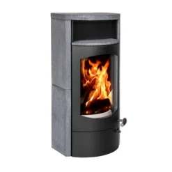 Kaminofen Austroflamm Koko 2.0 Speckstein - Anschluss Hinten