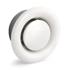 Ø 100 MmTellerventil Zuluft Weiß