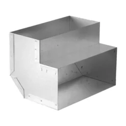 200 X 90 Mm Flachkanal Bogen 90° Senkrecht