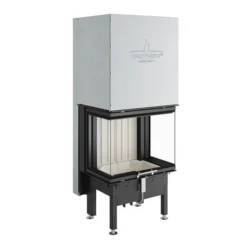 Kamineinsatz Spartherm Arte 3RL-60h-4S Ø 200 Mm Standard Schwarz