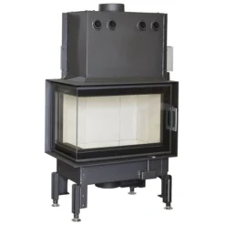 Eck-Kamineinsatz Austroflamm 63x40x42K 2.0