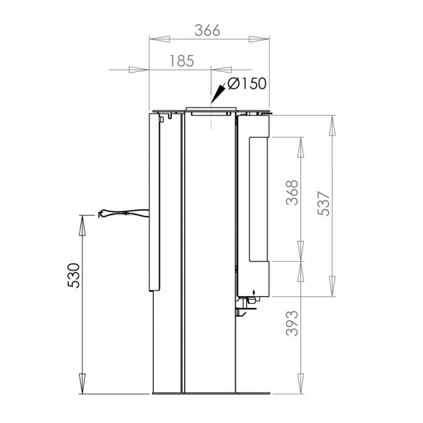 Kaminofen Aduro 15-2 Schwarz 12 Kaminofen Aduro 15-2 Schwarz – Image 12